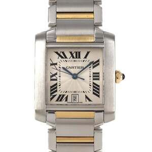 Cartier Tank Française LM Two-tone Watch W51005Q4 SSxYG Automatic